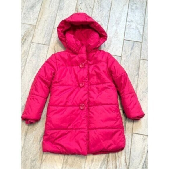 Kate Spade New York girls 3 years pink puffer "Sweetheart" Winter coat
